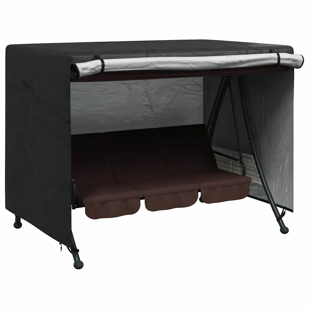 vidaXL Copertura per dondolo da esterno 220 x 125 x 170 cm