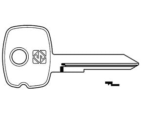 CHIAVI YMOS PER AUTO GM OPEL YM21- - YM21 - 5 pezzi SILCA