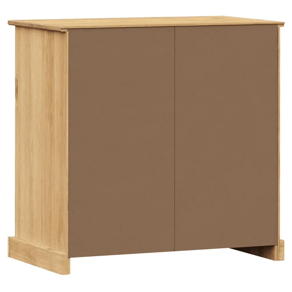 Credenza | Madia | Buffet da pranzo | Armadio da pranzo con Cassetti VIGO 78x40x75cm Legno Massello Pino