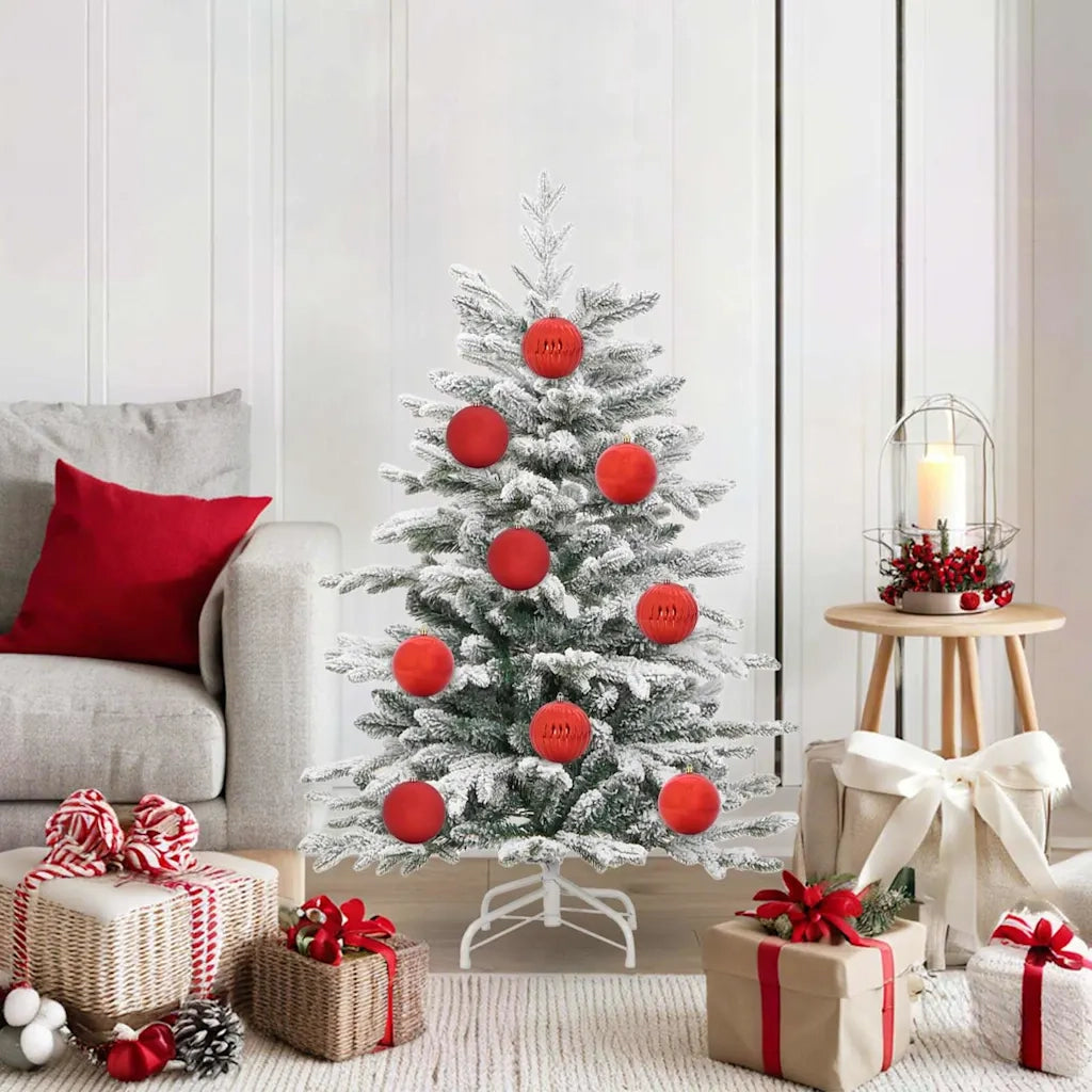 Set di Palline di Natale XL 15 pcs Rosso Plastica 42018853