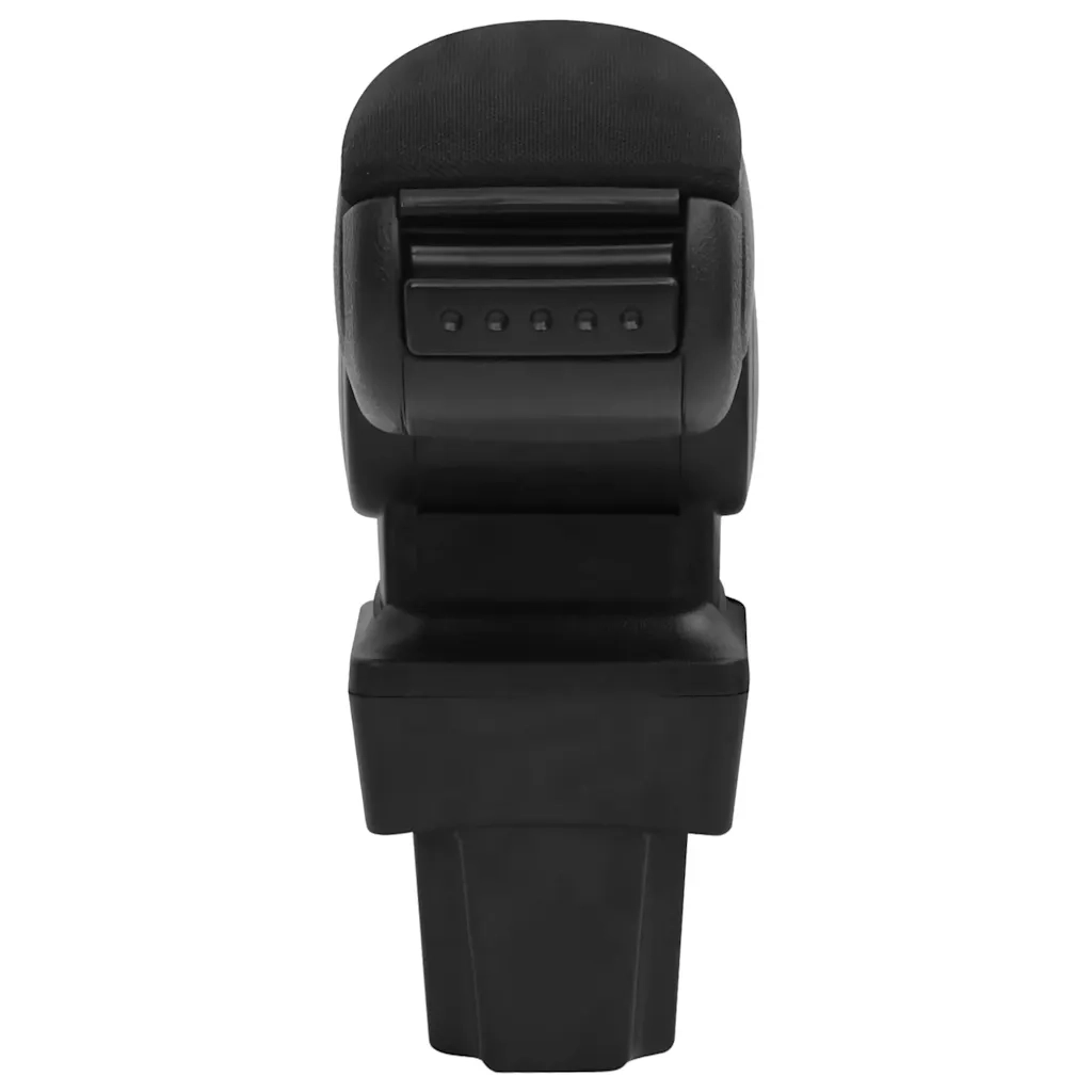 Bracciolo per Auto Nero 11,5x32x(30-50) cm in ABS CFW1023397