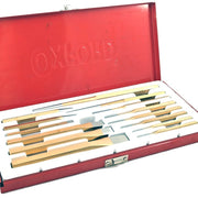 Trade Shop - Kit Set Scalpelli Cacciaspine Cacciachiodi Punzoni 14 Pz Pezzi Caccia Chiodi -