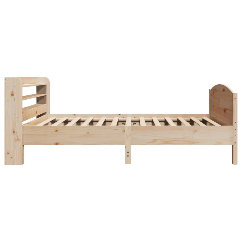 vidaXL Giroletto senza Materasso 100x200 cm in Legno Massello di Pino
