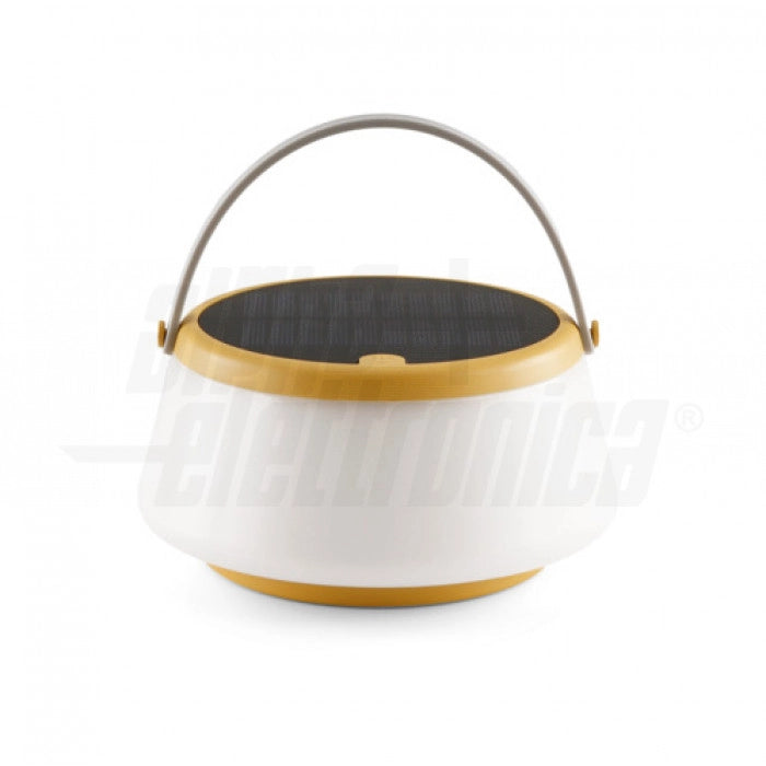 ALPHA ELETTRONICA Lampada da tavolo solare 3 in 1 Serie Glamp JO453G