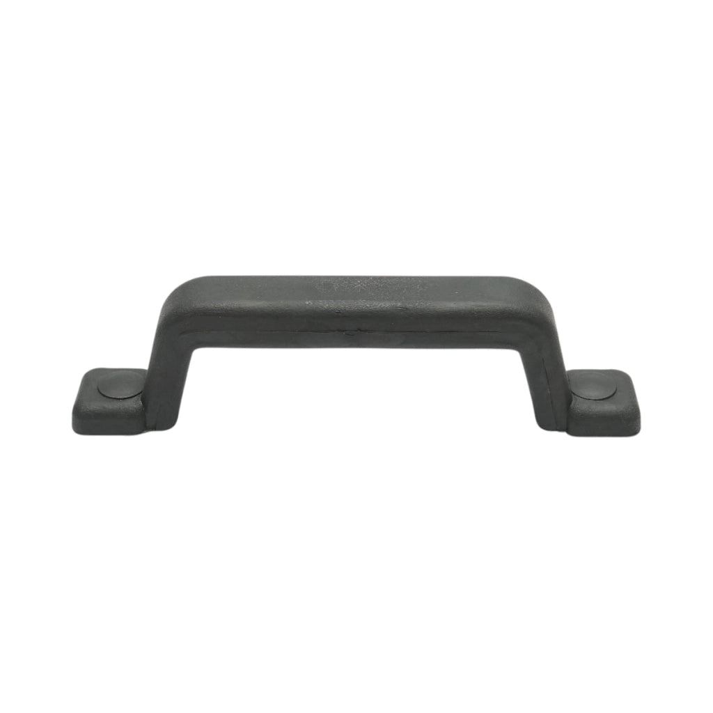 Maniglia per portiera camion in poliuretano nero con rinforzo in acciaio 194x24mm