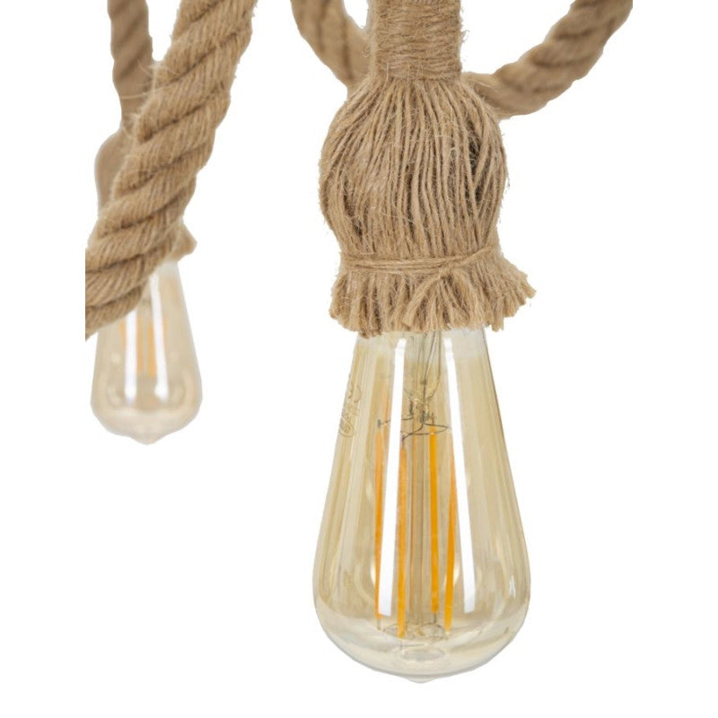 Lampadelle Ario Rope Circle cm ø 64x90