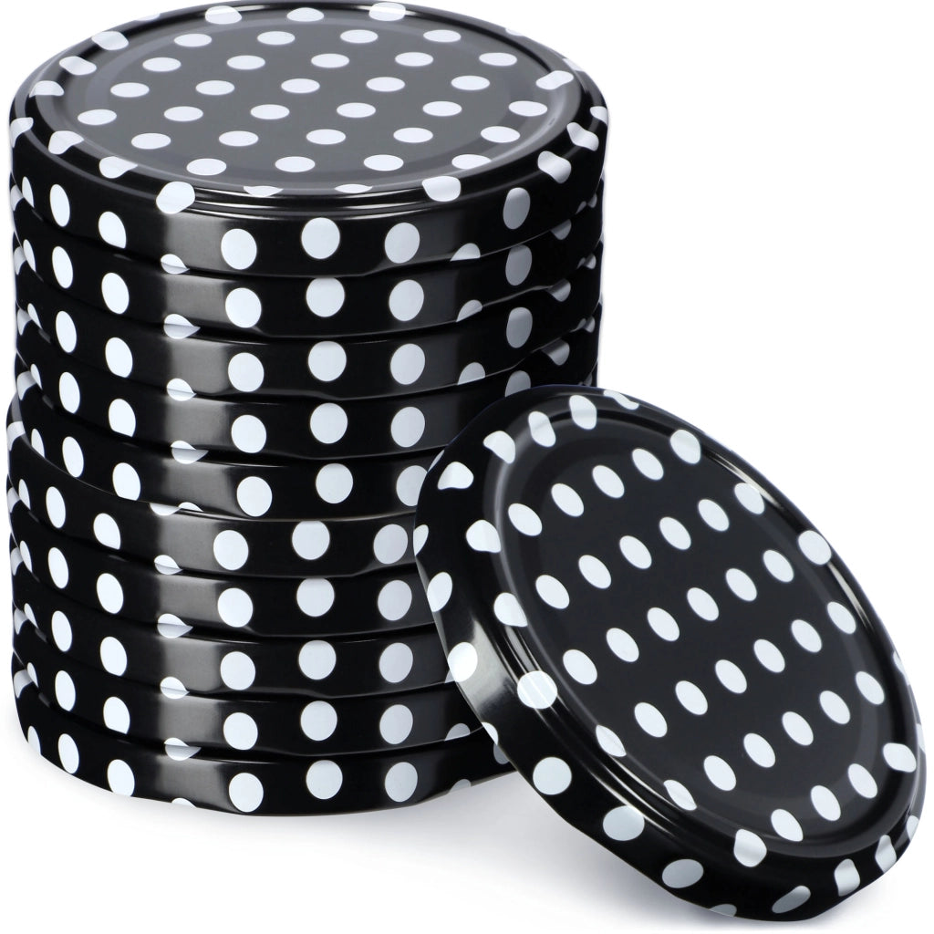 Tappi per barattoli KADAX, diametro 66 mm, confezione da 10 pezzi