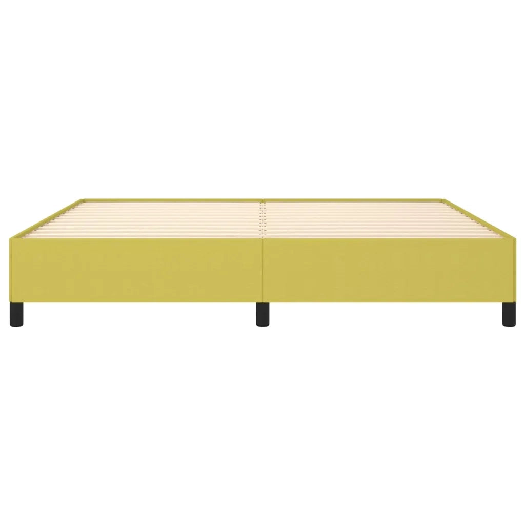 Giroletto senza Materasso Verde 200x200 cm in Tessuto 347097