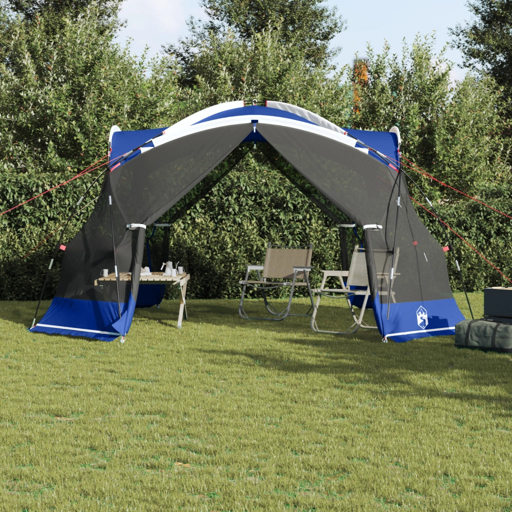 Rete per zanzare da campeggio con porte Blu per 10 persone Impermeabile