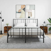 Comodini 2 pz-Set di 2 Tavolino da notte Rovere Fumo 40x35x47,5 cm in Legno Multistrato 579899
