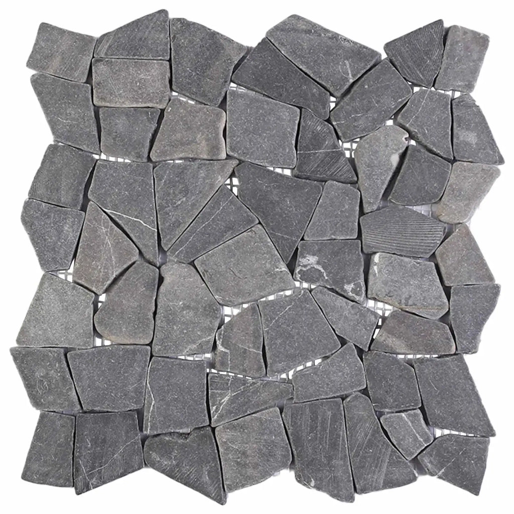 Piastrelle Mosaico Grigio Scuro 30 x 30 cm Marmo 42033530