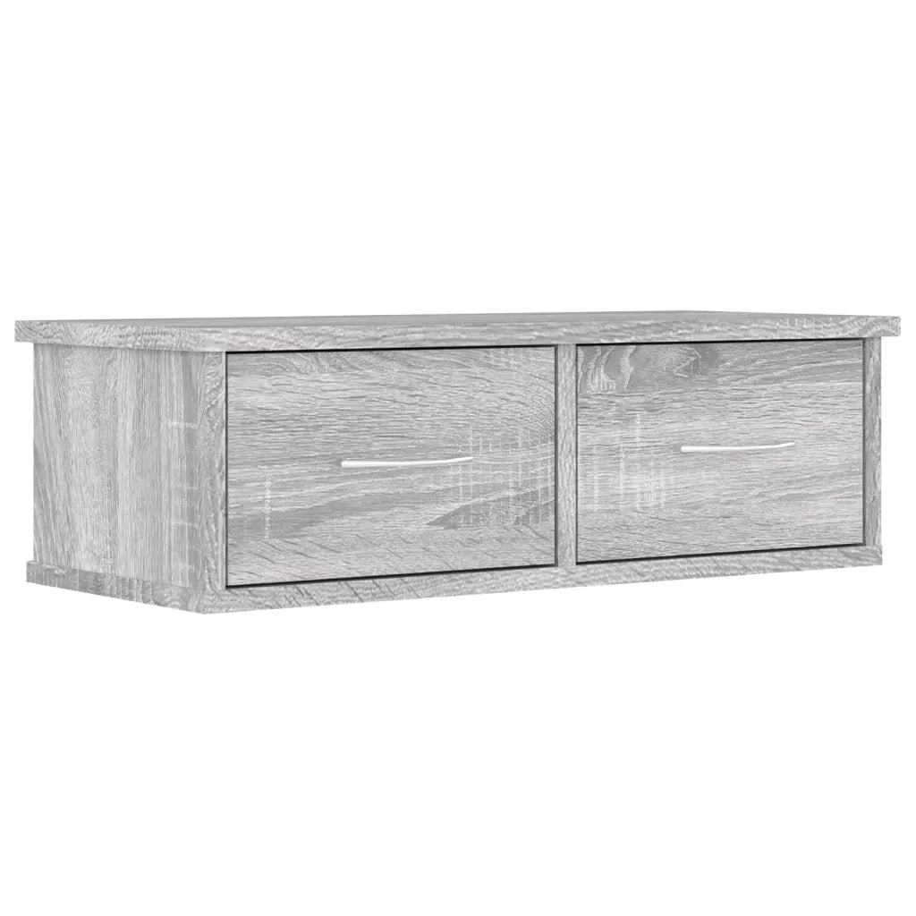 Libreria-Scaffale per Libri-Mobile di Stoccaggio Grigio Sonoma 60x26x18,5cm in Legno Ingegnerizzato