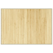 Tappeto del soggiorno | Tappeto Rettangolare Natura Chiaro 70x100 cm in Bamb¨´
