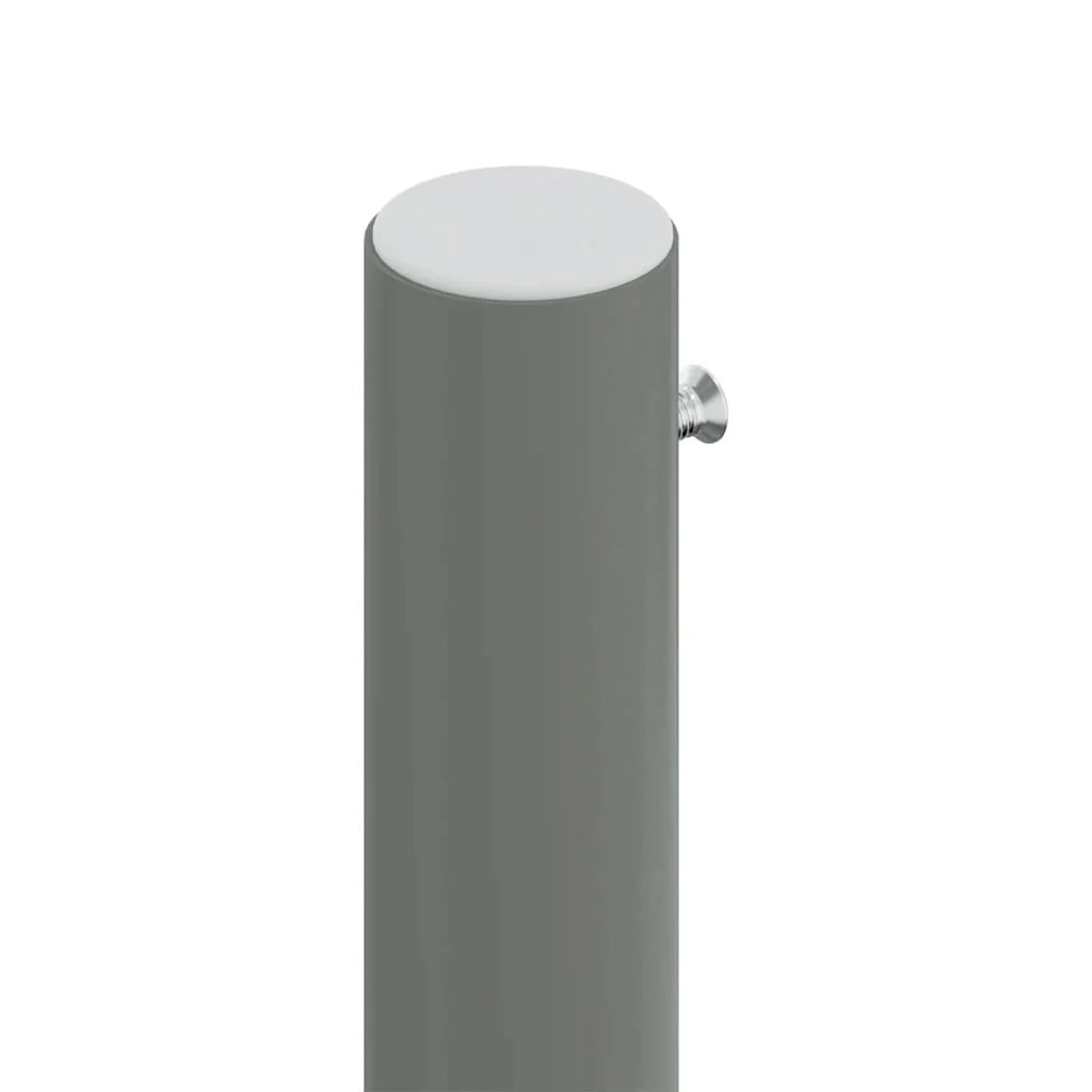 Tenda da sole laterale retrattile/schermo privacy per patio giardino terrazza balcone schermo blu 200 x 1200 cm 02_0007147