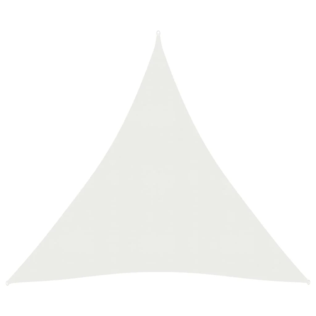 Vela ombreggiante/ombrellone 160 g/m² HDPE 3 x 4 x 4 m bianco 02_0009019