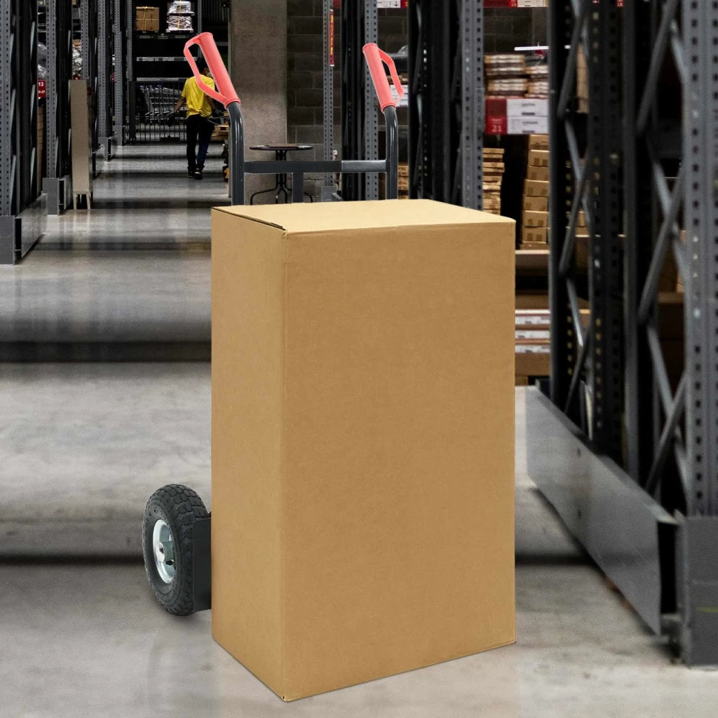Carrello Pieghevole Estensibile Nero e Rosso 57 x 46 x 113 cm CFW6832211