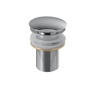 GEDY PILETTA IN ACCIAIO CROMATO CLIC CLAC 01- GEDY- 1,0 pz