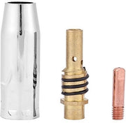 Set di accessori per saldatura 11 pezzi - Contatti/nozzole - Supporto - Adatto per 15AK saldatori - Materiale di alta qualità/ rame - Utilizzo duraturo - Strumenti per saldatura