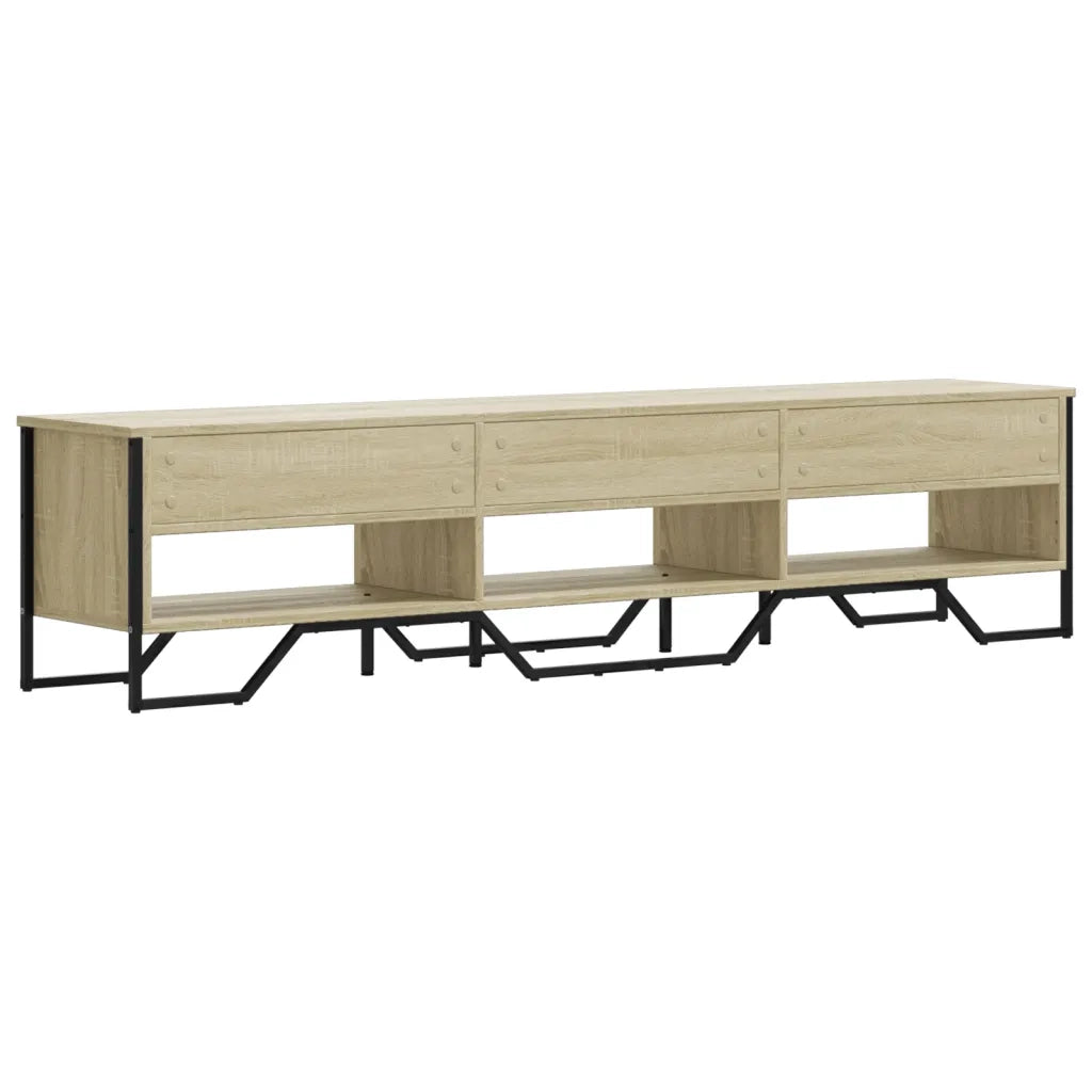 Mobile Porta TV-Mobile per TV-Credenza TV Rovere Sonoma 180x34x41 cm Legno Multistrato 158919