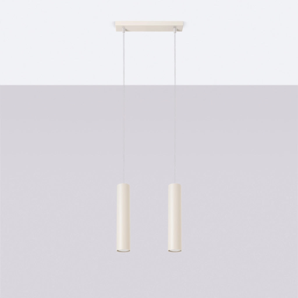 Lampada a sospensione LAGOS 2 beige