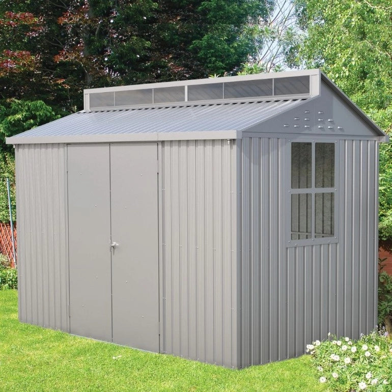 Casetta in Alluminio Alu 10'x8' Duramax 323 x 243 x 235 cm colore grigio