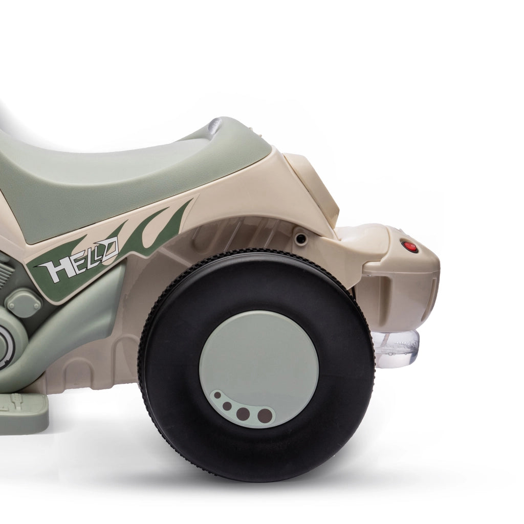 Motocicletta Elettrica per Bambini ¨C zephmum ¨C 6V con Musica e Bolle