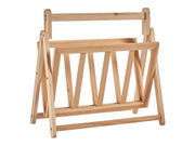 Porta Riviste in Legno Pieghevole Salvaspazio 36.5x30 H 37.5 cm