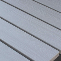 Set Bar Tavolo e 4 Sgabelli Sirio in Alluminio Tortora