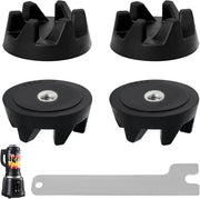 Blender Coupler - Ricambio per Mixer - Connettore in Gomma per Spinta - Adatto per Modelli KitchenAid - KSB52 KSB5 5KSB52 - Ricambio - Chiave di Serraggio Inclusa