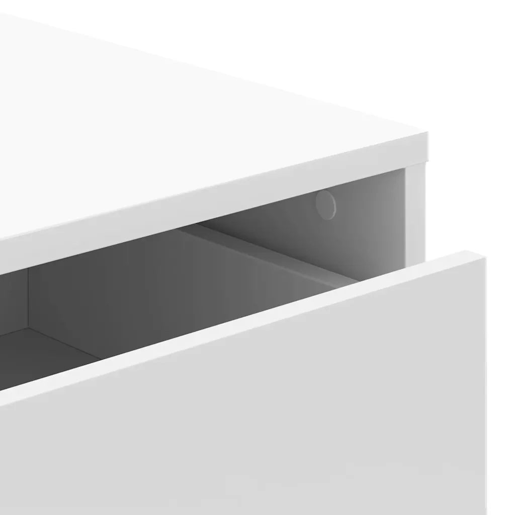 Cassettiera Bianca 60x41x76 cm in Legno Multistrato CFW9679652