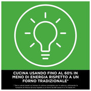 Ninja AF170EU Friggitrice ad Aria 6,2L Tecnologia Max Crisp con Piatto Grill 2000W