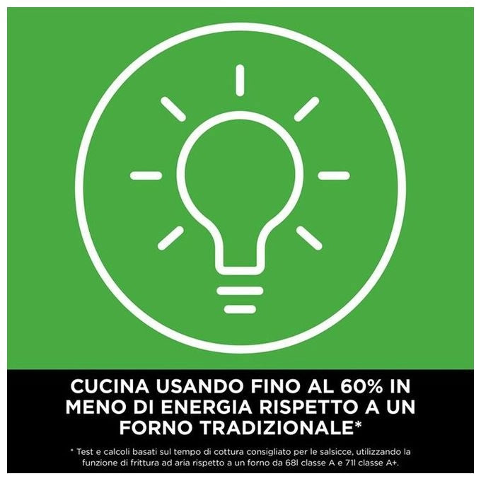 Ninja AF170EU Friggitrice ad Aria 6,2L Tecnologia Max Crisp con Piatto Grill 2000W