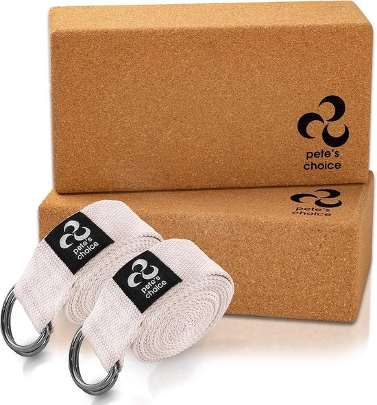 Strisce di allungamento flessibili per yoga 2,4m - D-ring in materiali resistenti per esercizi di Pilates e allenamenti in palestra - Mantieni posizioni - Stira - Migliora la flessibilità - Conserva l'equilibrio - Incluso eBook