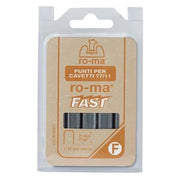 PUNTO 77 X FISSATRICE FISSACAVO M77 RO-MA - 77/11 ZINCATO  MM 5X11- 1 confezioni