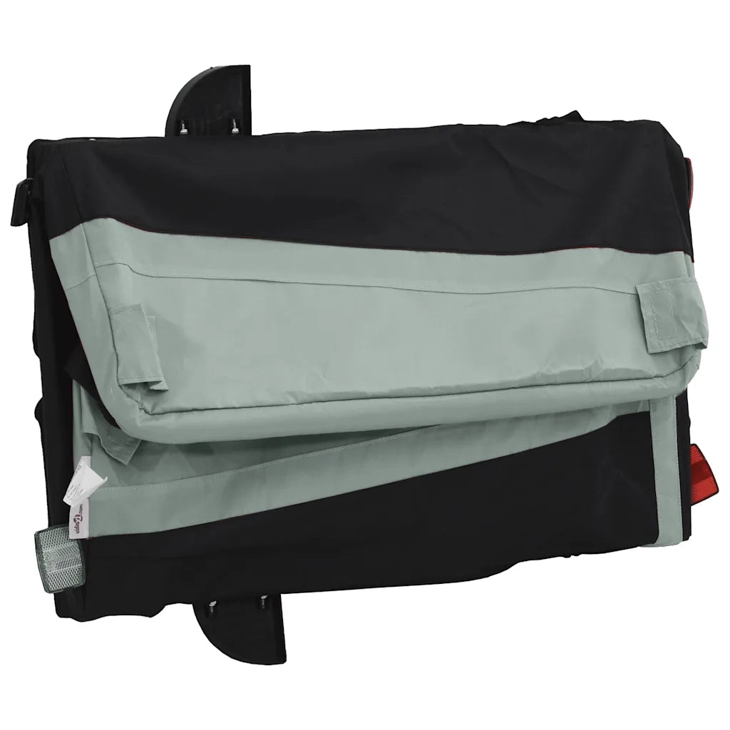 Rimorchio da Bici Nero e Grigio 45 kg in Ferro CFW8484694