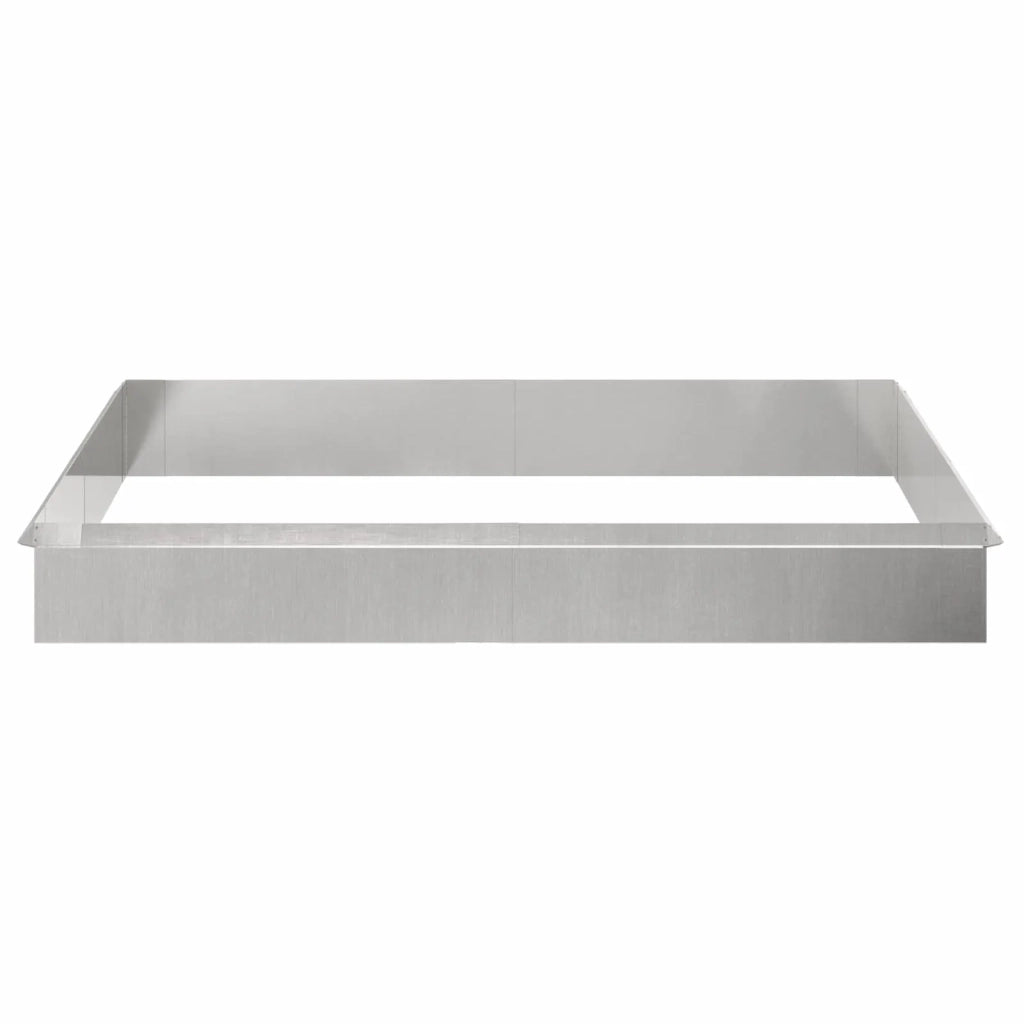 Recinzioni per lumache 12 pz 100 x 3,5 x 25 cm Argento 874882