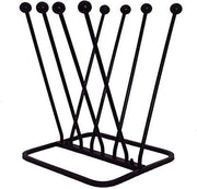 Organizzatore per Stivali per Giardino - Organizzatore per Stivali in Piedi con Raccoglitore di Fango e Fango e Raccoglitore di Fango - Interno e Esterno (4 Pari di Organizzatore per Stivali)