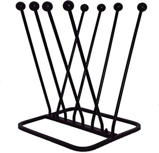 Organizzatore per Stivali per Giardino - Organizzatore per Stivali in Piedi con Raccoglitore di Fango e Fango e Raccoglitore di Fango - Interno e Esterno (4 Pari di Organizzatore per Stivali)