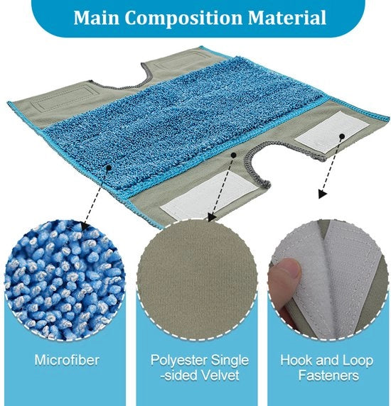 Accessori per aspirapolvere per uso umido e asciutto, 2 pezzi, per mop Swiffer Sweeper
