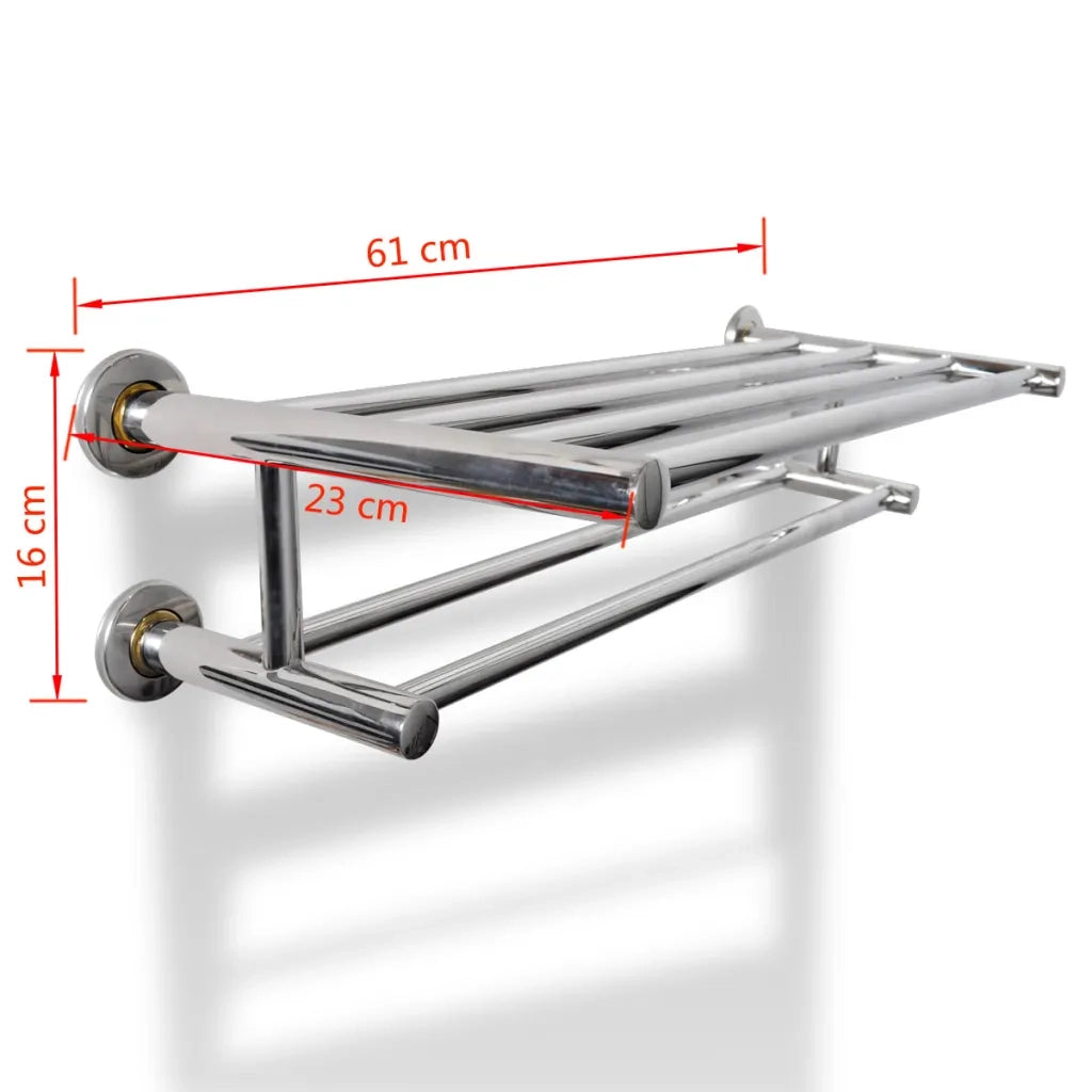 Porta Asciugamani in Acciaio Inox 6 Barre cod mxl 54302