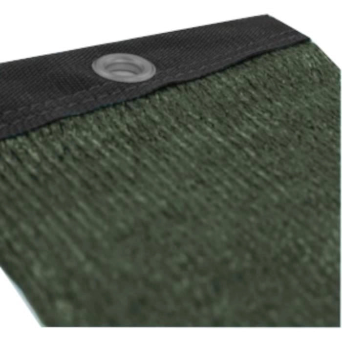 Frangivista - NATURE - 1 x 3 m - Oscurante 5/5 - HDPE 350 g/m - Verde kaki