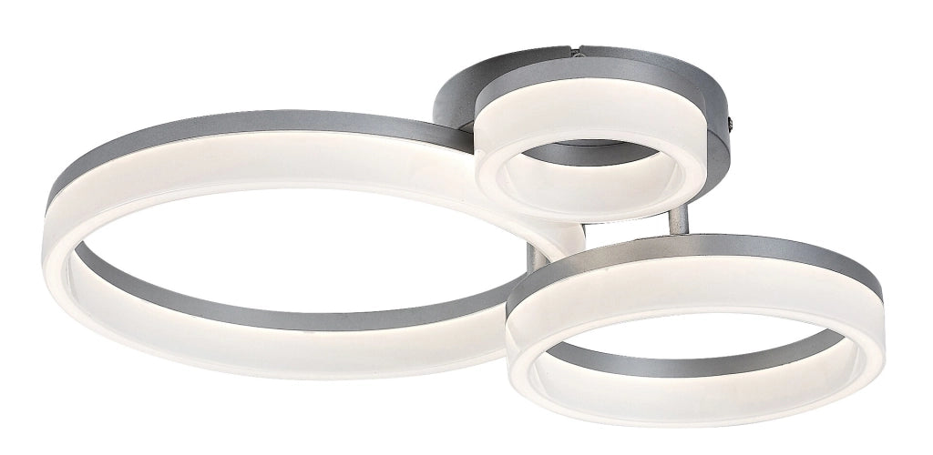 Plafoniera LED Rabalux Amilia cromata 24W CCT 2650lm
