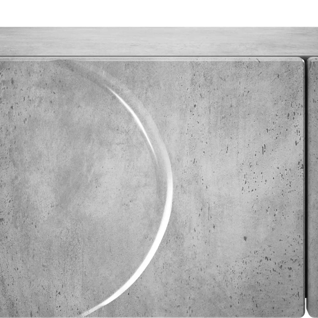 Tavolo consolle Grigio Cemento 96,5 x 38 x 75 cm 8011642