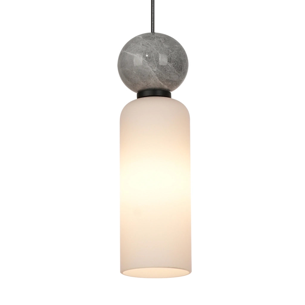 Lampada a sospensione SANTOS nera 4 luci G9 Italux