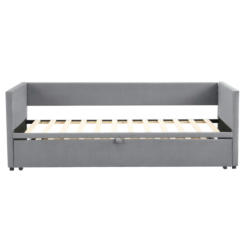 Letto a scomparsa multifunzionale - Xylo - 90/180x200 cm - Grigio