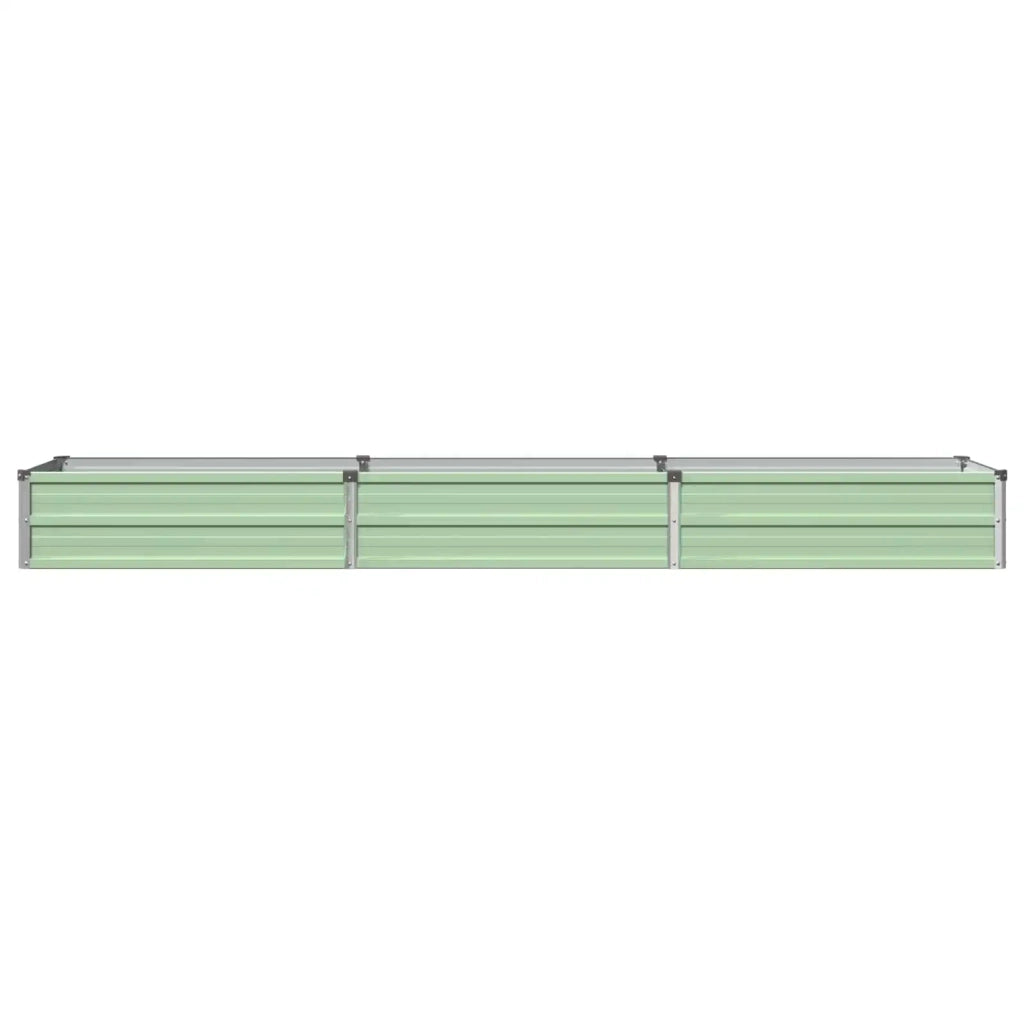 Letto rialzato da giardino Verde Pastello 240 x 40 x 24 cm 8006338