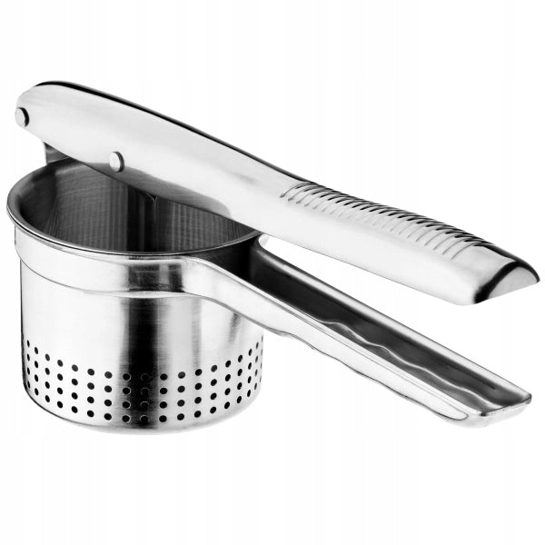 Spremiagrumi manuale KADAX per succhi di frutta e vino, in acciaio inox.
