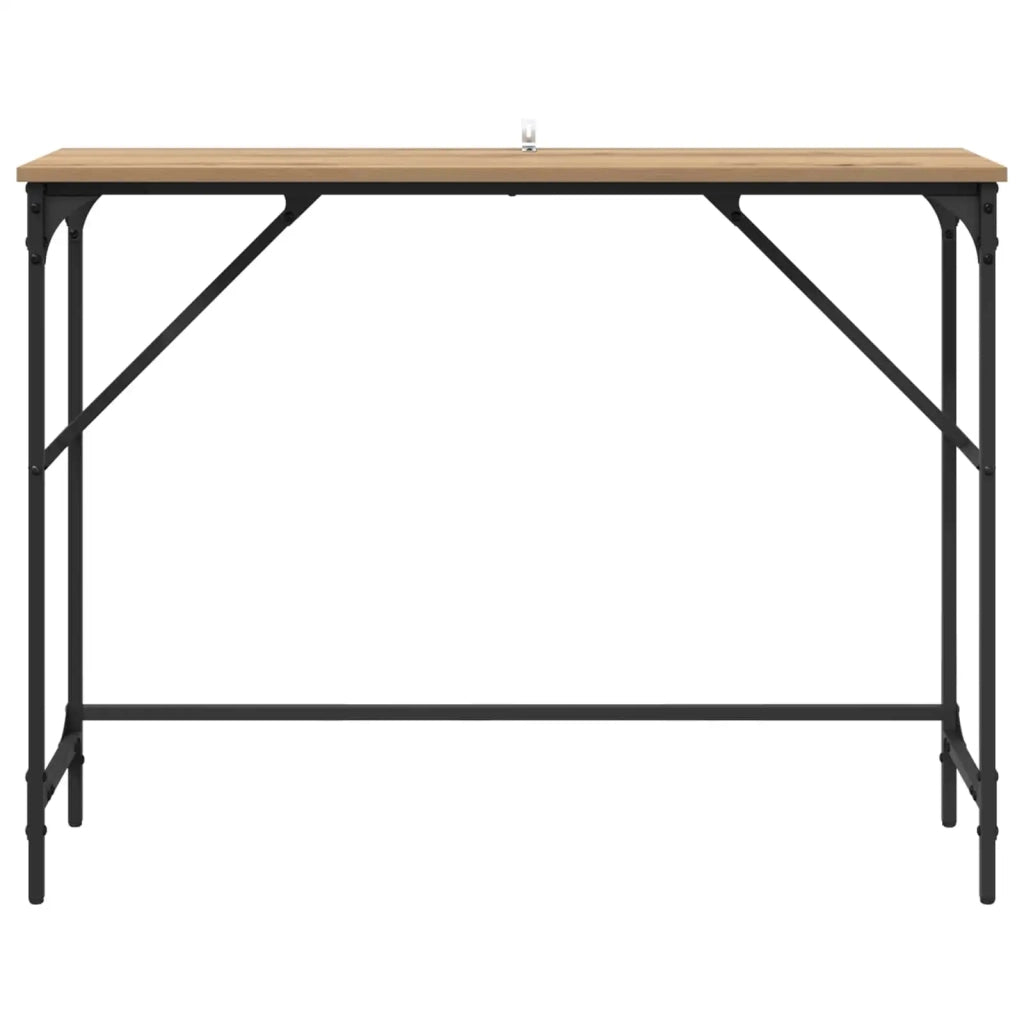 Tavolo consolle Rovere artigianale 100 x 32 x 75 cm