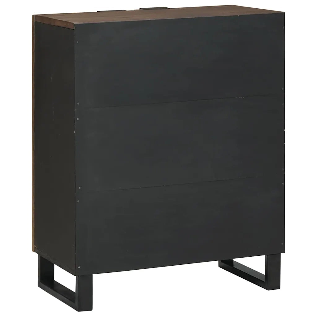 Credenza Noce 60 x 33,5 x 75 cm Legno di mango massello 4018010