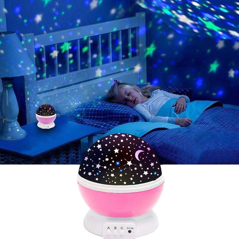 Proiettore di Luci e Stelle Atmosfera Galassie Luce Cameretta Rosa